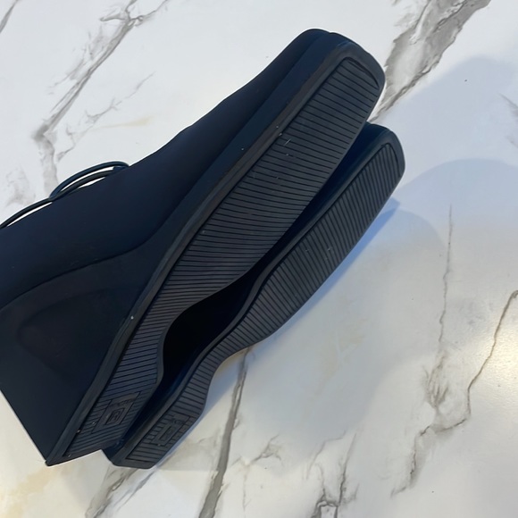 Kenneth Cole Reaction, Square, Navy Blue, Mary Janes, Wedge, Size 7 1/2 - Picture 10 of 12